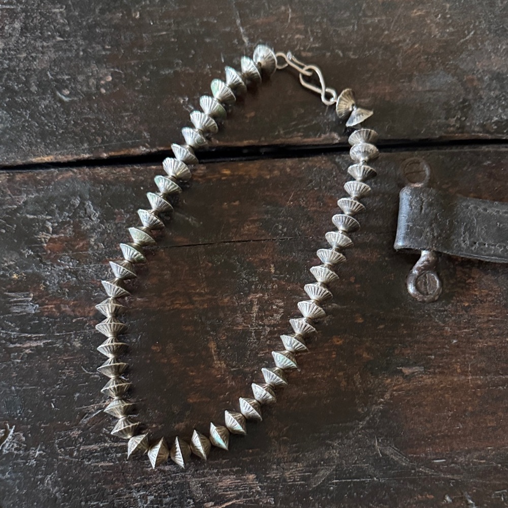 Vintage 15” Handmade Sterling Pearls!